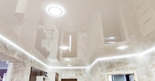 Натяжной ПВХ потолок Сердобск, цена от 2093 руб.